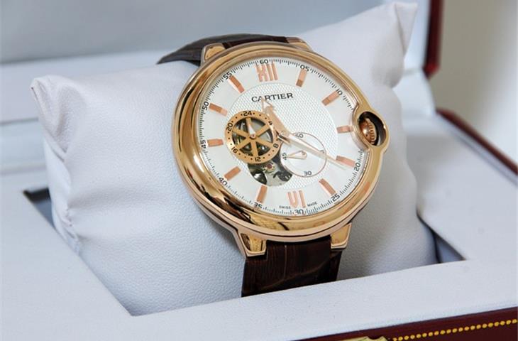 cartier signed rolex